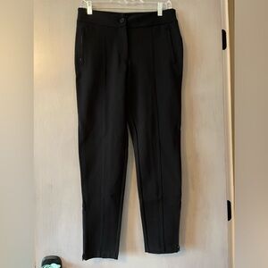 Betabrand black ponte pant size small.